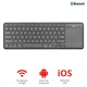 Клавіатура Trust Mida with XL Touchpad Black (23009) - зображення 4