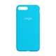 Чохол Premium Silicone Case Full Size (AA) для iPhone 7 Plus/8 Plus Колір 16.Blue - изображение 1