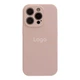 Чохол Silicone Case Full Size with Frame для iPhone 16 Pro Колір 81.Chalk Pink - изображение 1