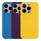 Чохол Silicone Case Full Size (AA) для iPhone 15 Pro Колір 42.Maroon - изображение 2