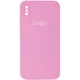 Чохол Silicone Case Square Full Camera для iPhone Xs Max Колір 42.Maroon - изображение 6