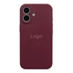 Чохол Silicone Case Full Size with Frame для iPhone 16 Колір 73.Plum - изображение 1
