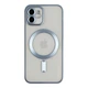 Чохол TPU Metallic Chrome Full Camera with Magsafe для iPhone 11 Колір Chrome Rose - изображение 15