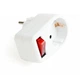 Фильтр питания EnerGenie (EG-AC1S-01-W) с выключателем, 1 розетка - изображение 3