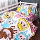 Комплект постельного белья в кроватку детский Mirson 110х140 см Kids Time 17-0865 Labubu Бязь (2200012064740) - изображение 4