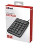 Клавіатура мембрана Trust Xalas USB-A Numeric Keypad 23Key, USB-A, чорний (642758) - зображення 5