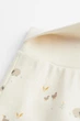 Костюм боди+штаны H&M 979605АВ-2 молочный барашки 2022 62см - изображение 2