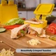 Toastie Maker, тости для худих, Crimpet Sandwich Maker, зробіть швидку і легку підсмажену закуску, невели - изображение 2