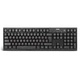Клавіатура SVEN 304 Standard Black USB+HUB - зображення 1