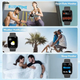 Смарт-часы Черные Спортивные часы, Фитнес-трекер, Часы мужские, Smart watch IP68 - изображение 4