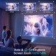 Мініпроєктор з WiFi та Bluetooth Android TV 11.0 і підтримкою WiFi 2.4G/5G та Bluetooth - зображення 4
