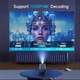 Мініпроєктор з WiFi та Bluetooth Android TV 11.0 і підтримкою WiFi 2.4G/5G та Bluetooth - зображення 6