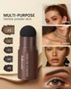 Пудра для волос в стике Lakerain Hairline Powder Light Brown 1, светло-коричневая, водостойкая, для маскировки залысин и тонирования бровей (118894890) - изображение 3