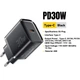 Мережевий зарядний пристрій Essager ES-CD52 30W Type-C PD — швидка зарядка смартфонів, планшетів, ноутбуків - изображение 2