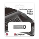 Флеш-накопичувач Kingston DataTraveler Kyson 512 ГБ USB 3.2 сріблястий - зображення 3