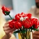 Конструктор "Букет роз" 822 детали для романтичного декора и подарков - изображение 4