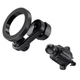Автомобильный держатель для телефона Автодержатель Proove Stealth Magnetic Air Outlet Car Mount Magnetic Ring Черный - изображение 4