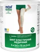 Бинт эластичный медицинский MedTextile средней растяжимости 5 м x 10 см (4820137293993) - изображение 1