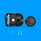 Очки виртуальной реальности с наушниками Shinecon SC-G04EA черные - изображение 5