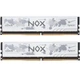 Модуль памяти для компьютера ddr5 32gb (2x16GB) 6000 MHz nox White Apacer (ah5u32g60c622mwaa-2) - изображение 1