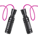 Скакалка с подшипниками 4FIZJO Basic Black/Pink (P-5907739313140) - изображение 3
