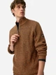 Свитер теплый на молнии мужской Camel Active knitted Troyer 409530-6K06-55 M Коричневый (4063366119539) - изображение 4