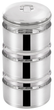 Набір харчових контейнерів Orion сталевий 3-рівневий Сріблястий 3 x 1.3 л (8592381164171) - зображення 3