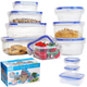Набір контейнерів для їжі Vilde з кришками та ущільнювачами 8 шт (8711252872162) - зображення 2