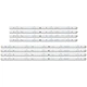 LED підсвітка TV 49" inch 994mm 3V NC490DGG-AAGX1 NC490DGG-AAFX1-41CA GAN01-1532A-P1 GAN01-1380A-P1 8pcs=1set - изображение 1