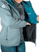 Куртка жіноча флісова Norfin Women SNOWCREST (світло-сіра, PL+віскоза) S (205330) 389501-S - изображение 6