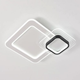 Светильник потолочный светодиодный LUMINARIA MERVIN 75W 7500Лм S ON/OFF WHITE/BLACK 220V IP20 480х480х70мм - изображение 1