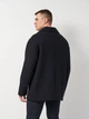 Пальто из шерсти Pull & Bear 8751501401p08 S Темно-синее (100000881) - изображение 2