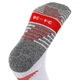 Гетры футбольные юниорские SP-Sport Pro Action 661 размер 34-38 White-Red - изображение 6