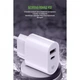 Зарядний пристрій MadeInFuture MFS12 12W 1xUSB-A + 1xUSB-C + cable USB-A to Lightning White (MIF82823) (322250) - зображення 3