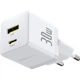Зарядное устройство Baseus 1xUSB-C 30W + 1xUSB white (P1011160A213-00) (323100) - изображение 4