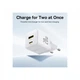 Зарядное устройство Baseus Palm Fast Charger C+U 20W moon white (P10111608213-00) (322019) - изображение 6