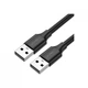 Дата кабель USB 2.0 AM/AM 0.5m US102 black Ugreen (10308) (324751) - изображение 1