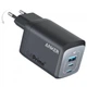 Зарядное устройство Anker GaNPrime 67W 2xUSB-C PD + 1xUSB-A Black (A2669313) (322312) - изображение 1