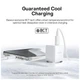 Зарядное устройство Baseus 1xUSB-C 20W + 1xUSB white + cable USB-C to USB-C 60W 1.0m (P10111608213-01) (323086) - изображение 10