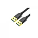 Дата кабель USB 3.0 AM/AM 3.0m US128 black Ugreen (90576) (324775) - зображення 1