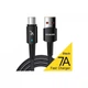 Дата кабель USB 2.0 AM to USB-C 3.0m 100W black Essager (EXC7A-CGC01-P) (324661) - изображение 2