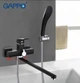 Чёрный Смеситель в ванную с душем Gappo G2250 - изображение 2