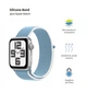 Ремешок ArmorStandart Nylon Band для Apple Watch 49/46/45/44/42 (Series 1-3) Blue Cloud (ARM82569) - изображение 3