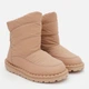 Женские дутики с мехом Beppi 2203492 37 24 см Beige (7000002634718) - изображение 3