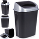 Сміттєвий кошик Vilde пластиковий 25 л Чорний (8720573562324) - зображення 5