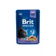Консервированный корм Brit Premium Premium Cat pouch Влажный корм для взрослых кошек 12 шт х 100 г (1111143011) - изображение 8