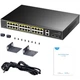 Коммутатор Cudy GS1026PS2 24-портовый Gigabit PoE+ 2 Gigabit Uplink 2 SFP 300W металлический корпус - изображение 4