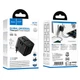 Адаптер сетевой HOCO Changer 3-port PD universal charger AC31 |1USB/2TypeC, PD/QC, 25W/3.4A| Black - изображение 9