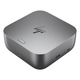 Док-станция HP Thunderbolt 4 Ultra 180W G6 3xUSB-A 2xUSB-C 2xDP 1xHDMI Ethernet Silver (9X481UT) - изображение 1
