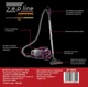 Пилосос контейнерний Zepline ZP-6805 без мішка 4000 Вт циклонний пілосос з HEPA фільтром контейнер 4 л - зображення 6